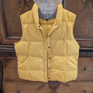 Lands' End Ladies Down Puffer Vest